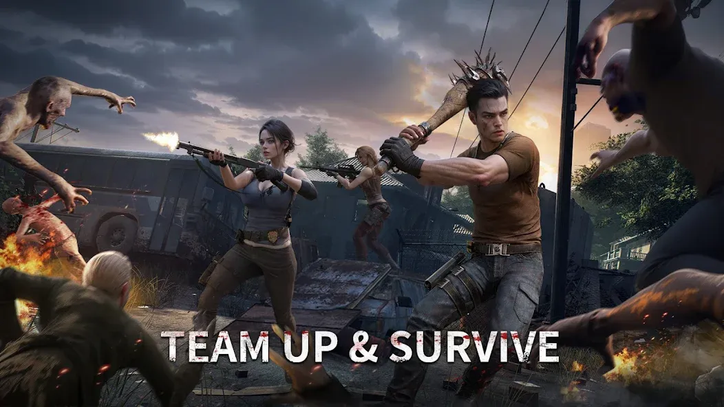 Aftermath Survival: Zombie War (Афтермат Сурвайвл) [МОД: Бесконечные деньги, Монеты и Мега MOD] Screenshot 4