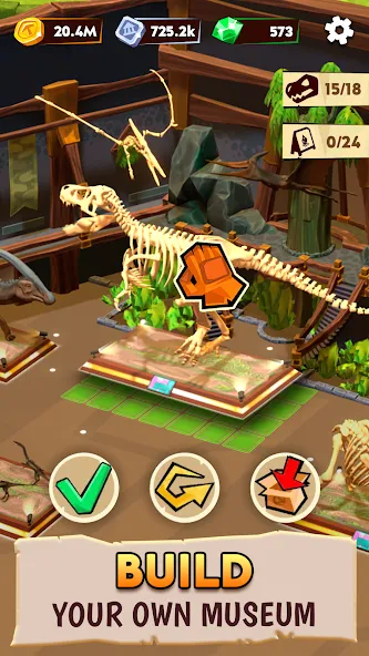 Dino Quest 2: Dinosaur Fossil (Дино Квест 2) [МОД: Все открыто, Дополнительные деньги и Меню MOD] Screenshot 2