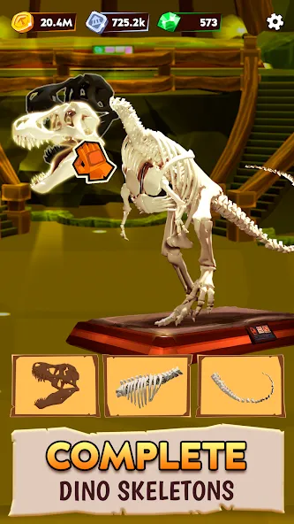 Dino Quest 2: Dinosaur Fossil (Дино Квест 2) [МОД: Все открыто, Дополнительные деньги и Меню MOD] Screenshot 3