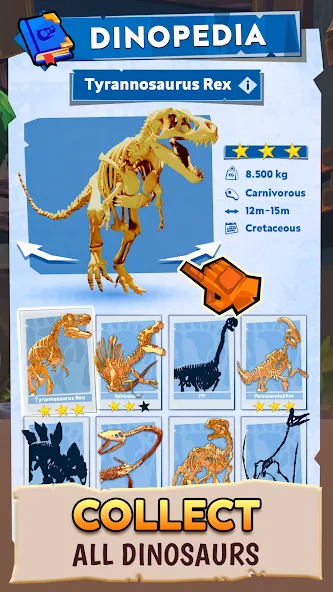 Dino Quest 2: Dinosaur Fossil (Дино Квест 2) [МОД: Все открыто, Дополнительные деньги и Меню MOD] Screenshot 4