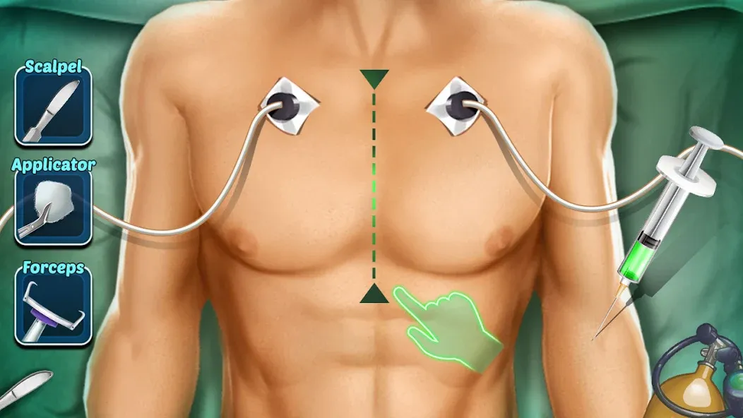 Surgery Doctor Simulator Games [МОД: Все открыто, Дополнительные деньги и Меню MOD] Screenshot 2