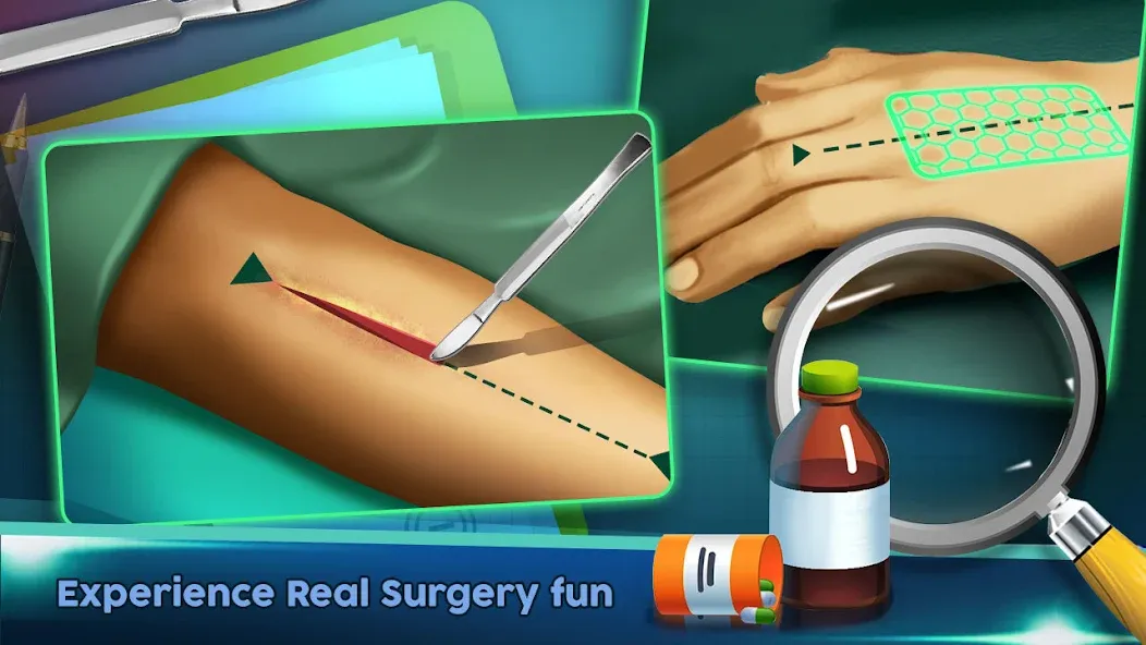 Surgery Doctor Simulator Games [МОД: Все открыто, Дополнительные деньги и Меню MOD] Screenshot 3