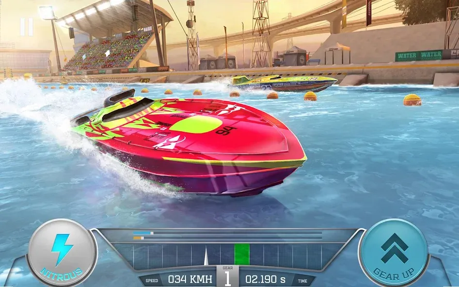 TopBoat: Racing Boat Simulator (Топ Боат) [МОД: Много монет, Открытые уровни и Мега MOD] Screenshot 5