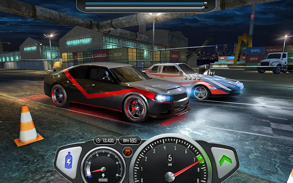 TopSpeed: Drag & Fast Racing (Топ Спид) [МОД: Бесконечные деньги, Монеты и Мега MOD] Screenshot 1