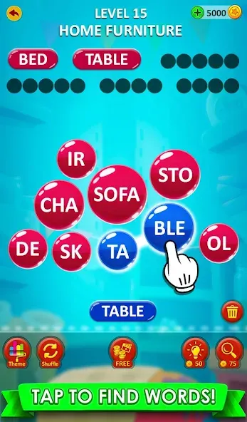 Word Game 2024 - Word Connect (Ворд Гейм 2023) [МОД: Много денег, Монет и Все открыто] Screenshot 4