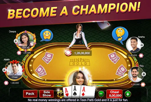 Teen Patti Gold, Rummy & Poker (Тин Патти Голд Кард Гейм) [МОД: Деньги, Монеты и Меню MOD] Screenshot 1