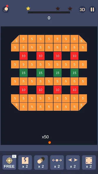 Bricks and Balls-Brick Crusher (Брикс энд Болс) [МОД: Деньги, Монеты и Меню MOD] Screenshot 3