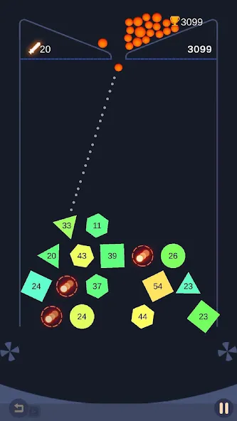 Bricks and Balls-Brick Crusher (Брикс энд Болс) [МОД: Деньги, Монеты и Меню MOD] Screenshot 4