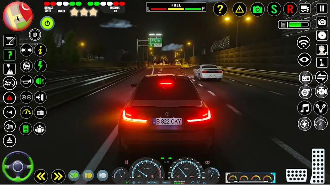Driving School 3D - Car Games [МОД: Меню, Бесконечные монеты и Открытые уровни] Screenshot 1