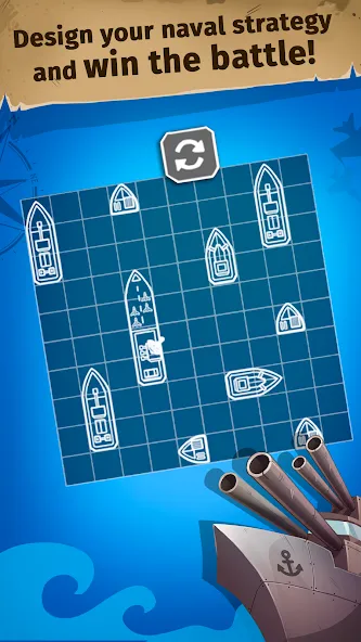Sink the Fleet - Sea War [МОД: Все открыто, Дополнительные деньги и Меню MOD] Screenshot 3