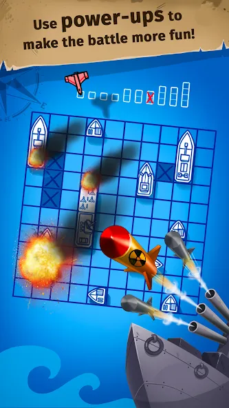 Sink the Fleet - Sea War [МОД: Все открыто, Дополнительные деньги и Меню MOD] Screenshot 4