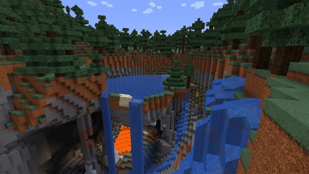 Mini Block Craft Realm Craft (РеалмКрафт) [МОД: Бесконечные деньги, Монеты и Мега MOD] Screenshot 4