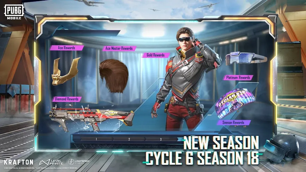 PUBG MOBILE (ПУБГ МОБАЙЛ) [МОД: Деньги, Монеты и Меню MOD] Screenshot 5