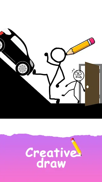 Save The Stick: Draw 2 Save (эйв Зе Стикман) [МОД: Бесконечные деньги, Монеты и Мега MOD] Screenshot 4