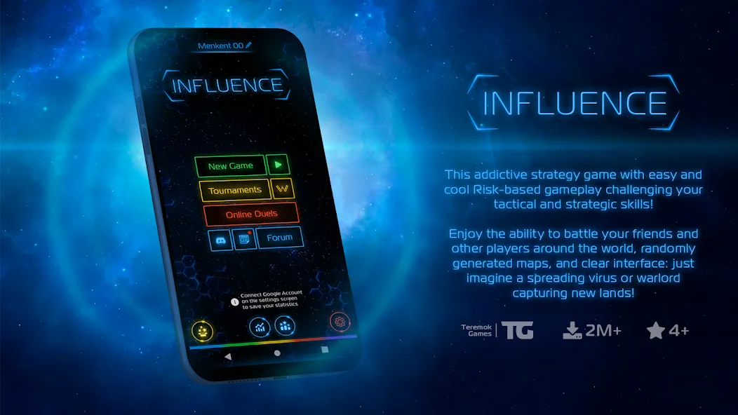Influence (Инфлюэнс) [МОД: Меню, Бесконечные монеты и Открытые уровни] Screenshot 1