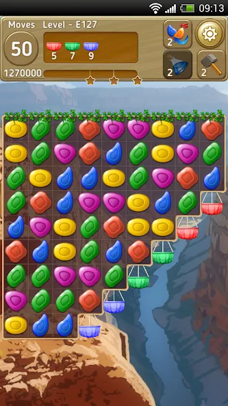 Gems Fever [МОД: Много денег, Монет и Все открыто] Screenshot 2