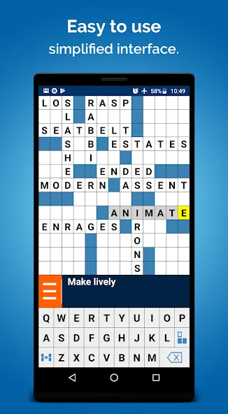 Crossword Puzzle (Кроссворд Пазл) [МОД: Деньги, Монеты и Меню MOD] Screenshot 1