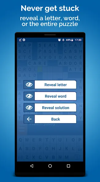 Crossword Puzzle (Кроссворд Пазл) [МОД: Деньги, Монеты и Меню MOD] Screenshot 3