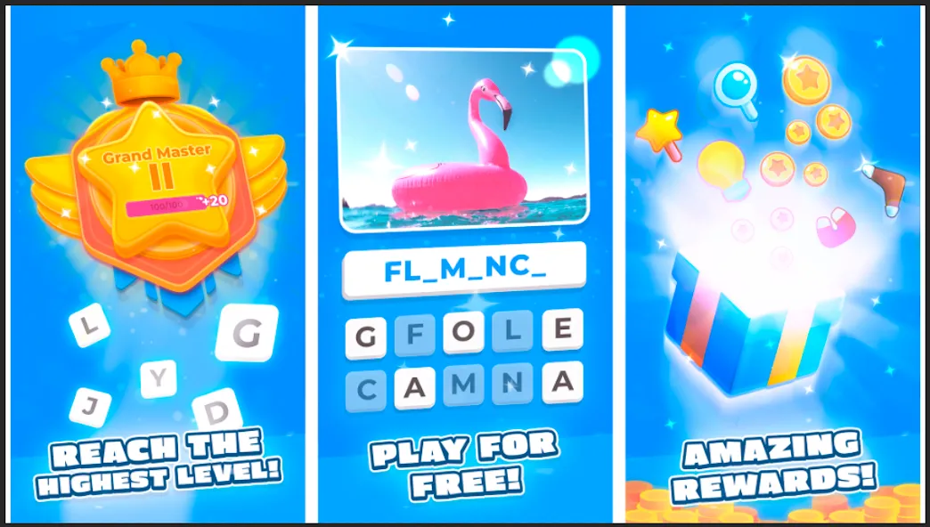 Guess the Word. Word Games [МОД: Бесконечные деньги, Монеты и Мега MOD] Screenshot 5