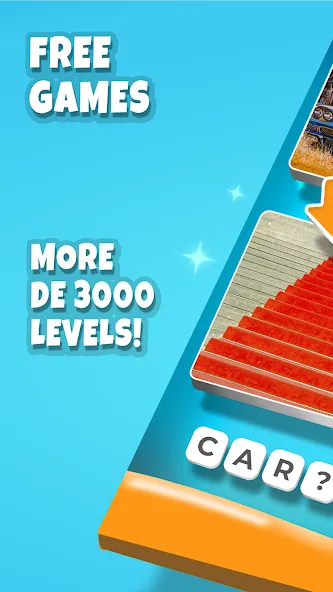 2 Pics 1Word. Offline Games [МОД: Меню, Бесконечные монеты и Открытые уровни] Screenshot 1