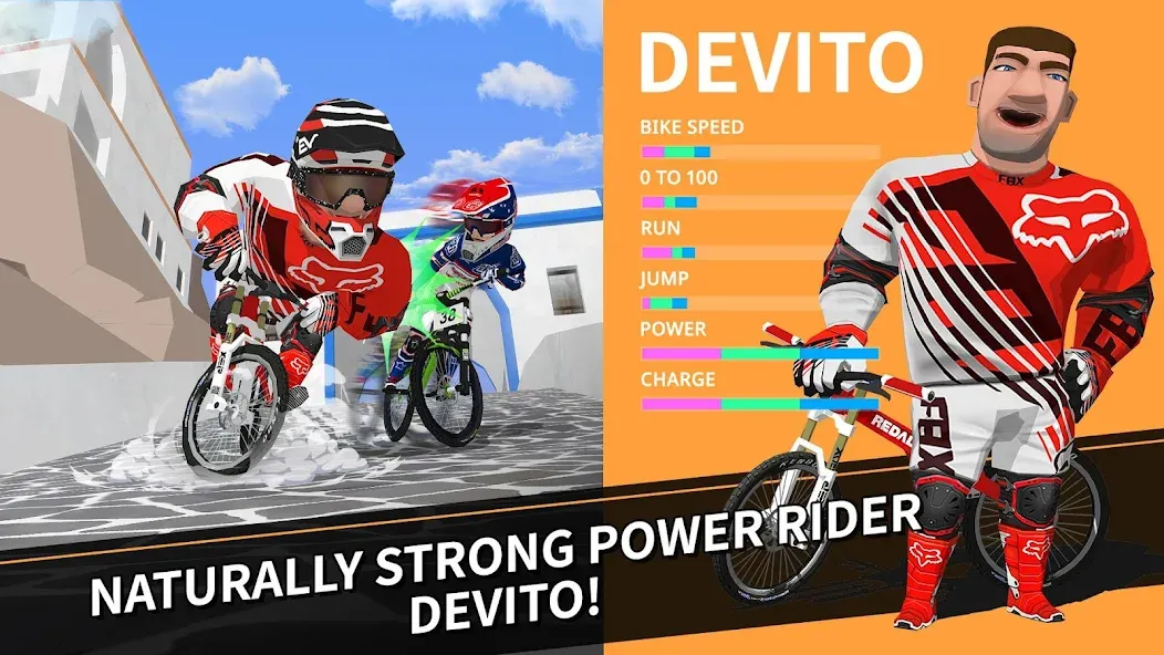 Downhill Masters (Даунхилл мастерс) [МОД: Деньги, Монеты и Меню MOD] Screenshot 4