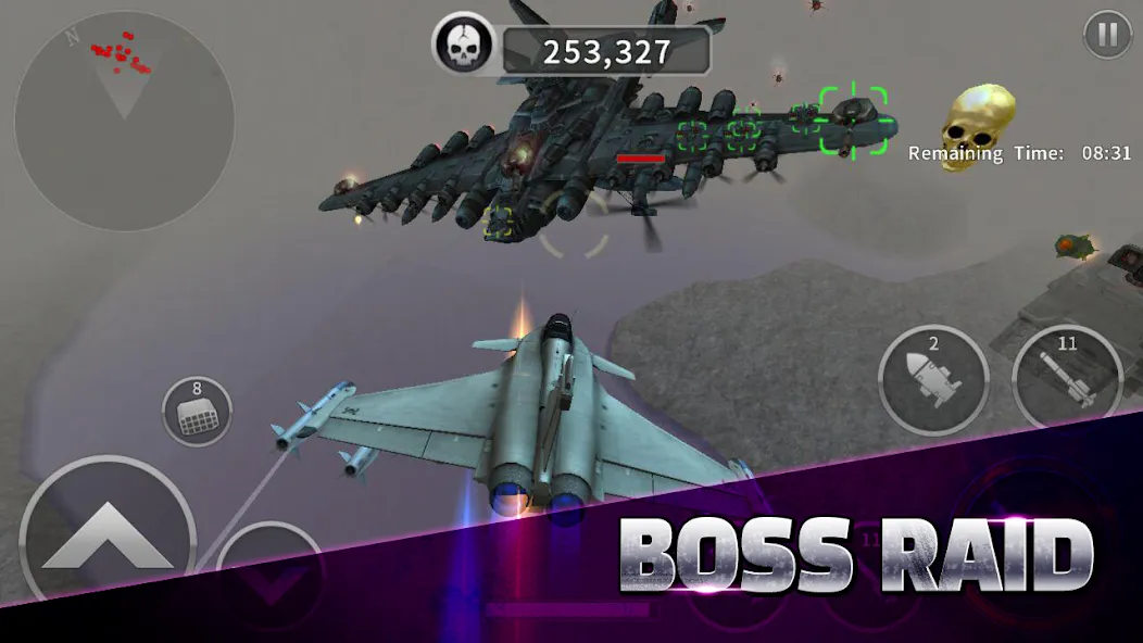 GUNSHIP BATTLE: Helicopter 3D [МОД: Много монет, Открытые уровни и Мега MOD] Screenshot 4