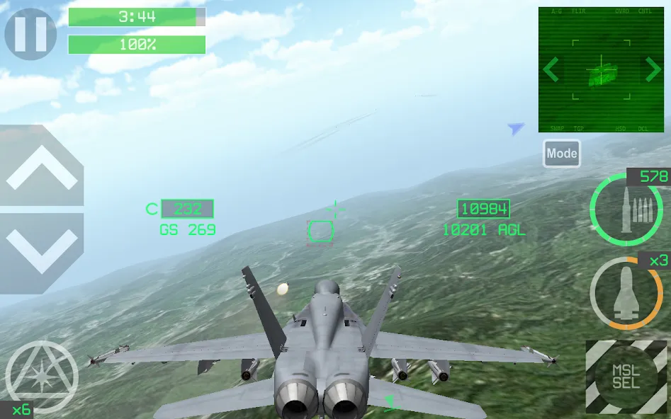 Strike Fighters (Страйк Файтерс) [МОД: Меню, Бесконечные монеты и Открытые уровни] Screenshot 1