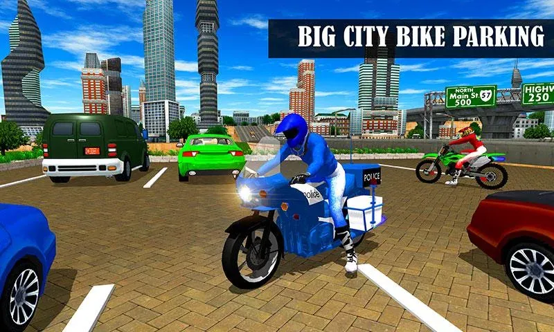 Bike Parking Moto Driving Game (Ларонг Парадахан нг Бисиклета) [МОД: Меню, Бесконечные монеты и Открытые уровни] Screenshot 3