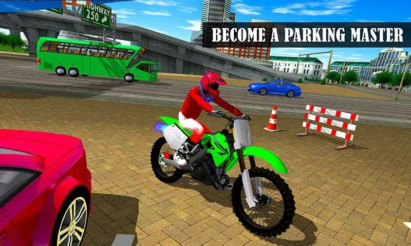 Bike Parking Moto Driving Game (Ларонг Парадахан нг Бисиклета) [МОД: Меню, Бесконечные монеты и Открытые уровни] Screenshot 4