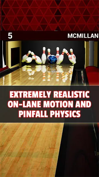 Bowling Unleashed (Боулинг Анлишд) [МОД: Меню, Бесконечные монеты и Открытые уровни] Screenshot 1