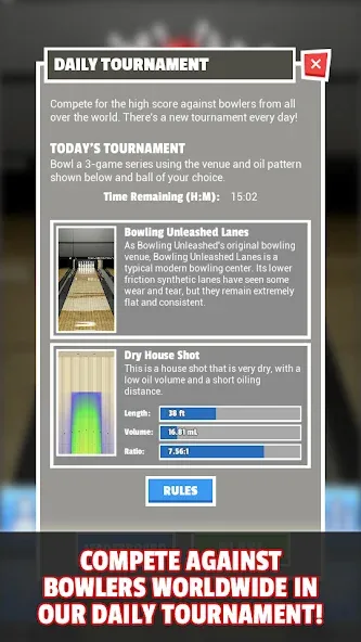 Bowling Unleashed (Боулинг Анлишд) [МОД: Меню, Бесконечные монеты и Открытые уровни] Screenshot 3