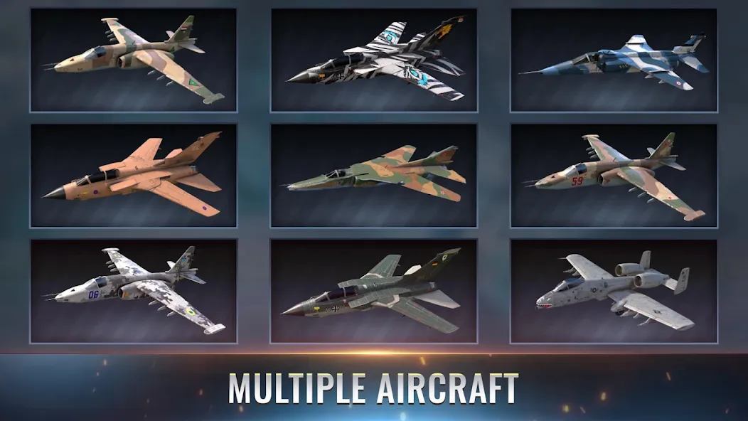 Fighter Pilot: HeavyFire (Файтер Пилот) [МОД: Много монет, Открытые уровни и Мега MOD] Screenshot 3