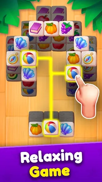 Tile Match [МОД: Деньги, Монеты и Меню MOD] Screenshot 2