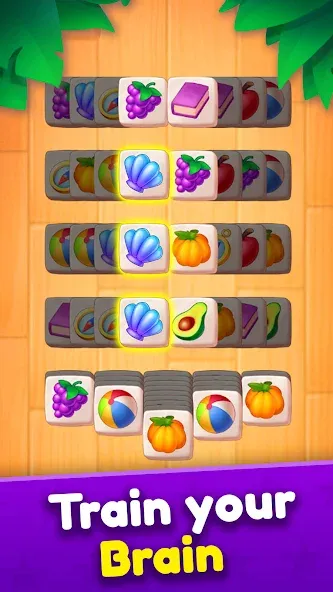 Tile Match [МОД: Деньги, Монеты и Меню MOD] Screenshot 3