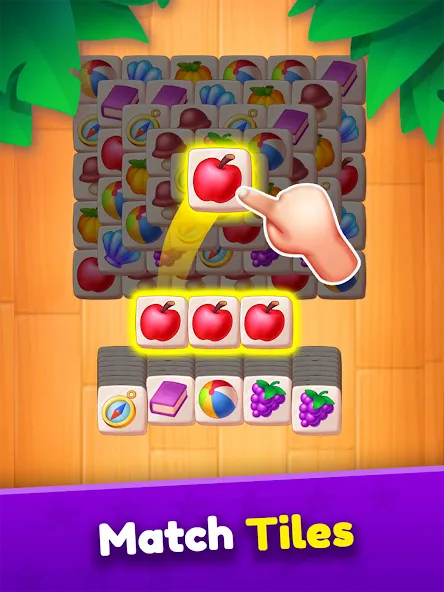 Tile Match [МОД: Деньги, Монеты и Меню MOD] Screenshot 5