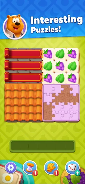 Tile Match - Brain Puzzle Game (Тайл Матч) [МОД: Все открыто, Дополнительные деньги и Меню MOD] Screenshot 5