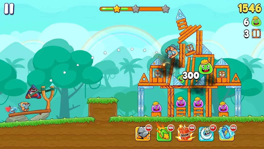 Jungle Squad: Rescue Animals (Джангл Сквад) [МОД: Много монет, Открытые уровни и Мега MOD] Screenshot 2