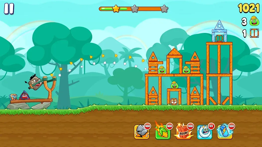 Jungle Squad: Rescue Animals (Джангл Сквад) [МОД: Много монет, Открытые уровни и Мега MOD] Screenshot 5