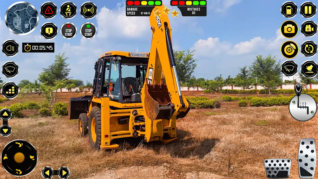 JCB Excavator Construction 3D [МОД: Много денег, Монет и Все открыто] Screenshot 1