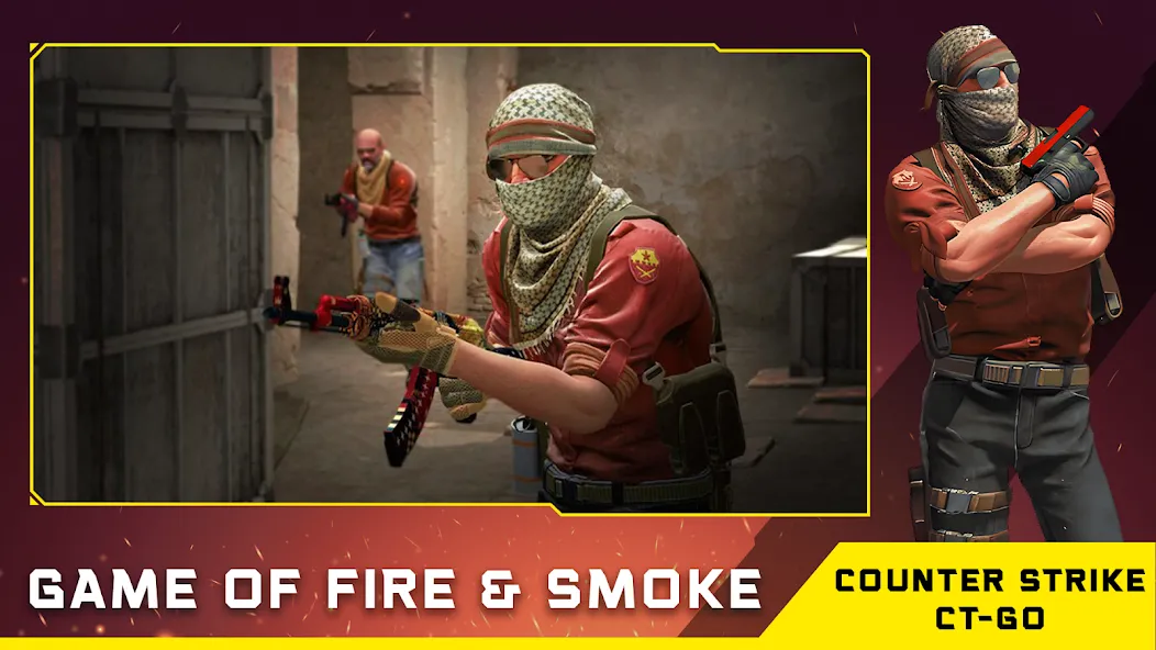 Counter Strike CT-GO Offline (Каунтер) [МОД: Все открыто, Дополнительные деньги и Меню MOD] Screenshot 3