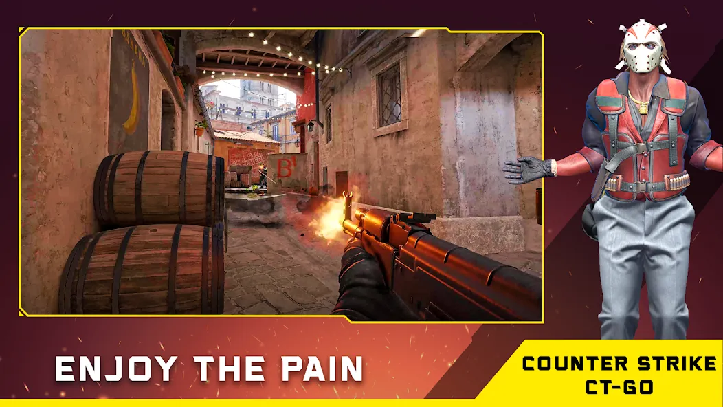 Counter Strike CT-GO Offline (Каунтер) [МОД: Все открыто, Дополнительные деньги и Меню MOD] Screenshot 4