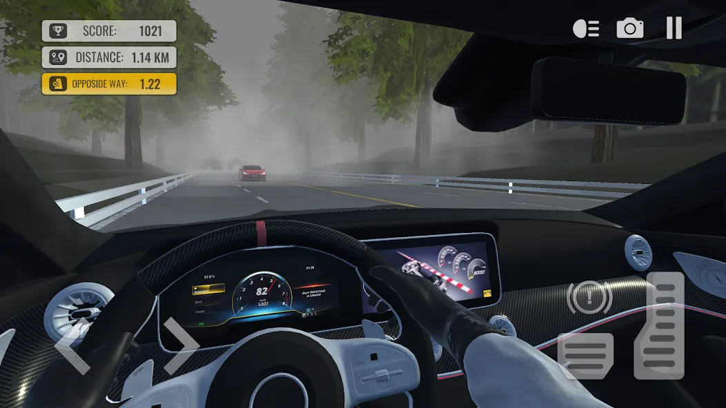 Traffic Racer Pro : Car Games (Трафик Рейсер Про) [МОД: Деньги, Монеты и Меню MOD] Screenshot 2