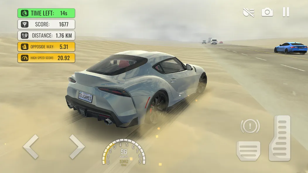 Traffic Racer Pro : Car Games (Трафик Рейсер Про) [МОД: Деньги, Монеты и Меню MOD] Screenshot 4