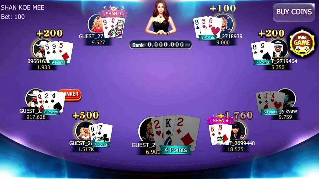 Win88 - Shan Koe Mee (Тонгитс Рич88) [МОД: Все открыто, Дополнительные деньги и Меню MOD] Screenshot 1