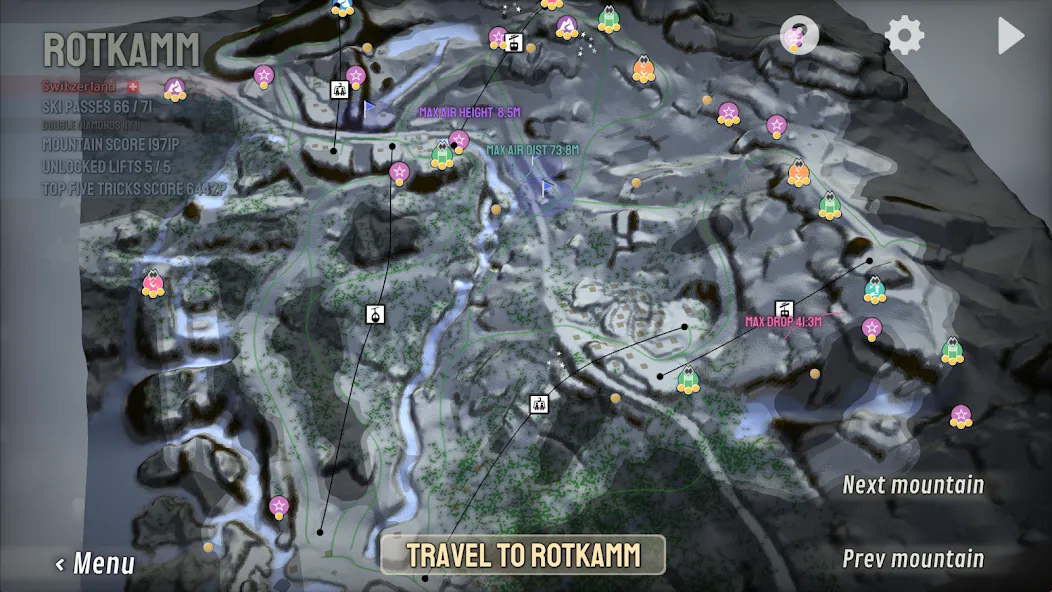 Grand Mountain Adventure [МОД: Много денег, Монет и Все открыто] Screenshot 4