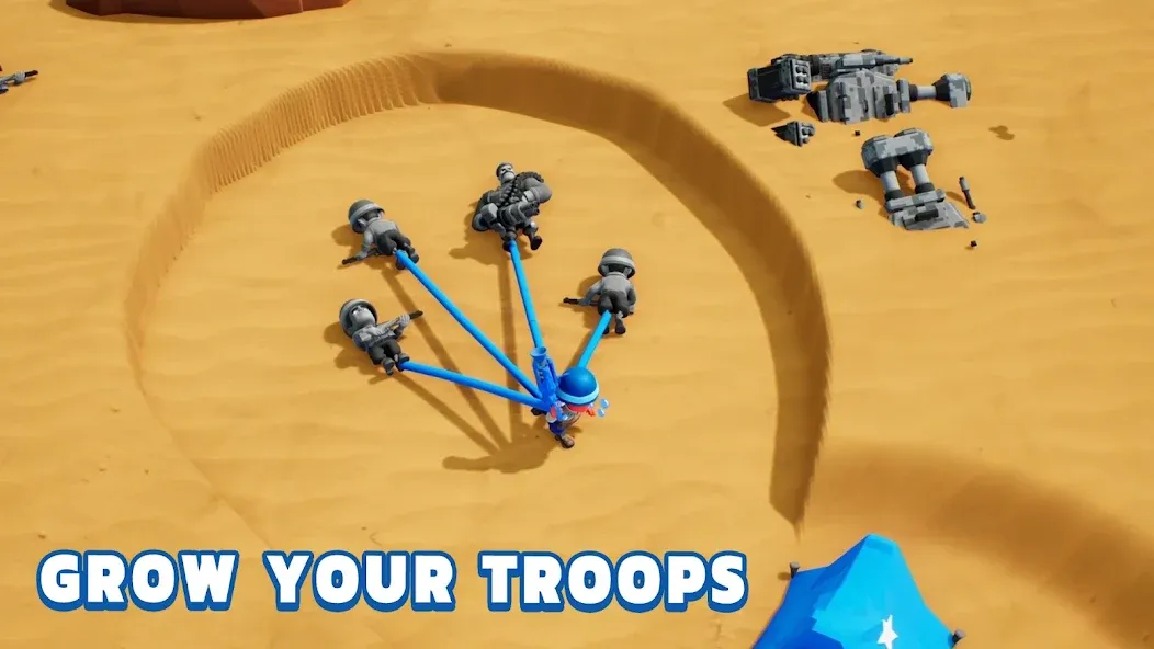 Top War: Battle Game (Топ Вар) [МОД: Много монет, Открытые уровни и Мега MOD] Screenshot 2