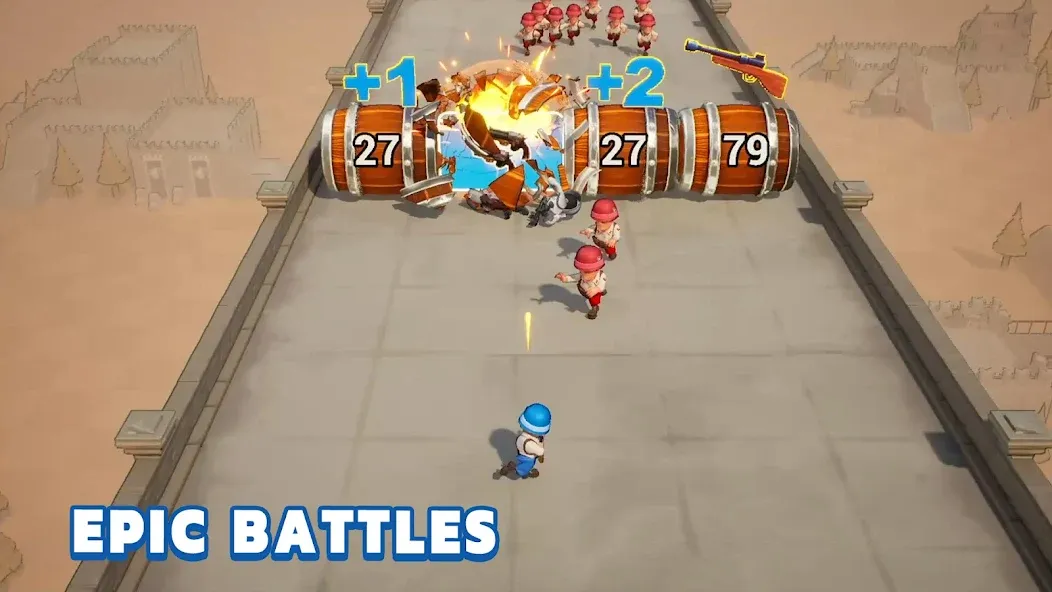 Top War: Battle Game (Топ Вар) [МОД: Много монет, Открытые уровни и Мега MOD] Screenshot 4