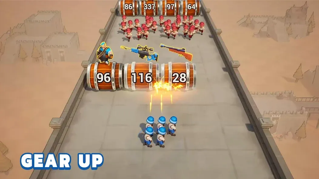 Top War: Battle Game (Топ Вар) [МОД: Много монет, Открытые уровни и Мега MOD] Screenshot 5