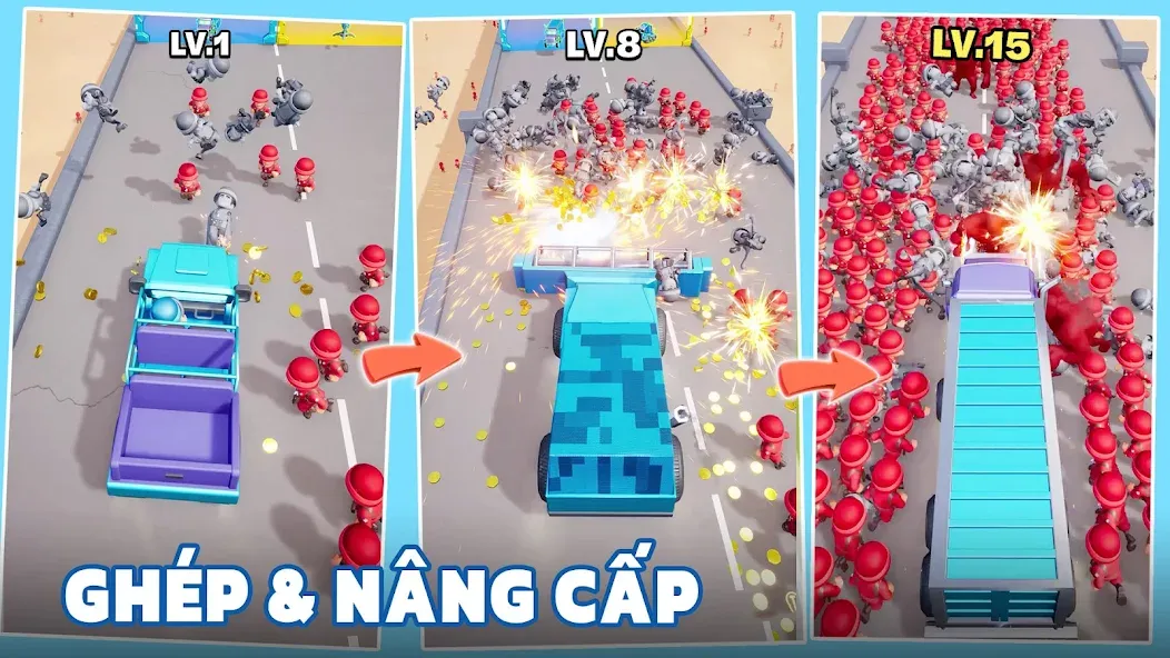 Top War: Battle Game - Funtap (Топ Вар) [МОД: Много монет, Открытые уровни и Мега MOD] Screenshot 5