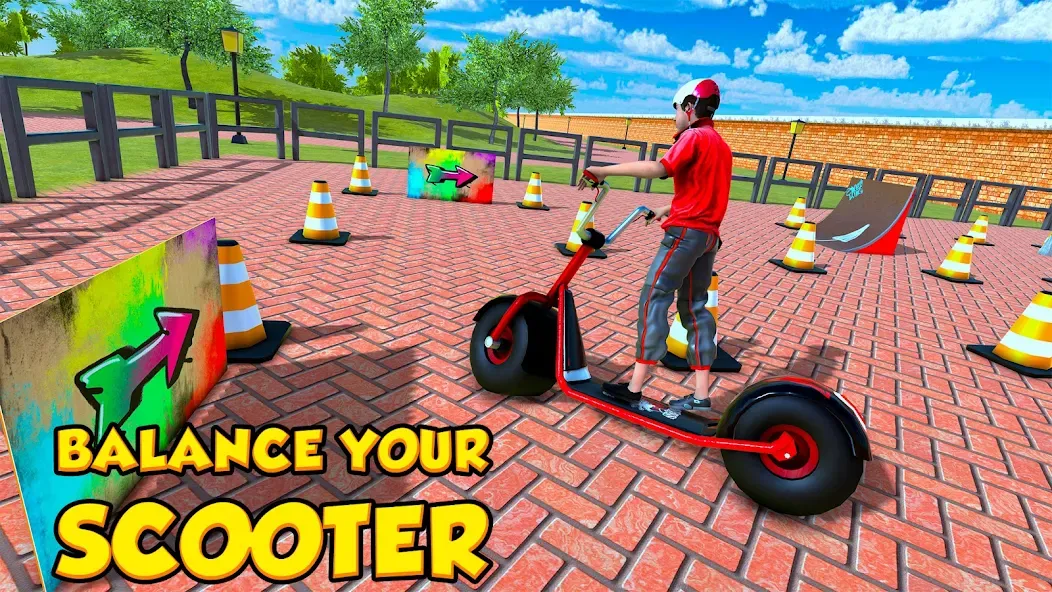 BMX Air Skate Scooter Tricks [МОД: Много денег, Монет и Все открыто] Screenshot 4